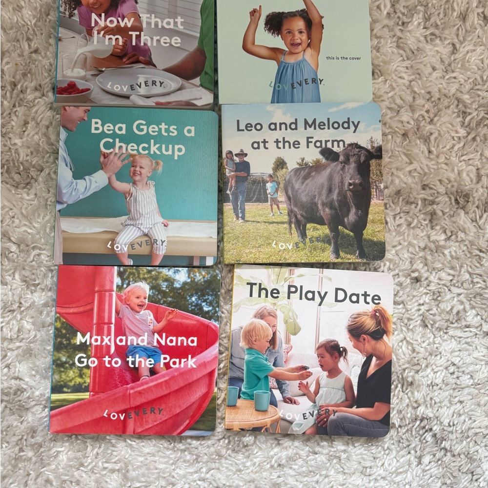 Lovevery books- Colorful Kids Stories (Multicolor)